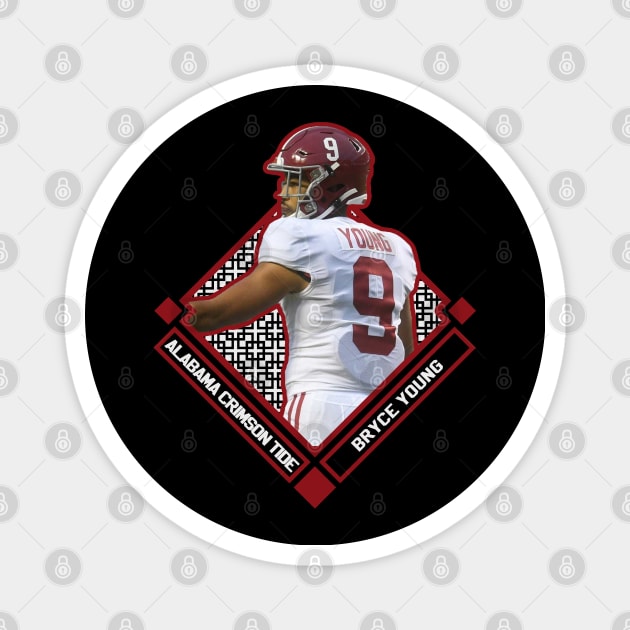 BRYCE YOUNG ALABAMA CRIMSON TIDE Magnet by hackercyberattackactivity